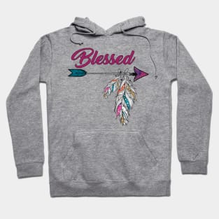 Arrow Blessed Feathers Hoodie